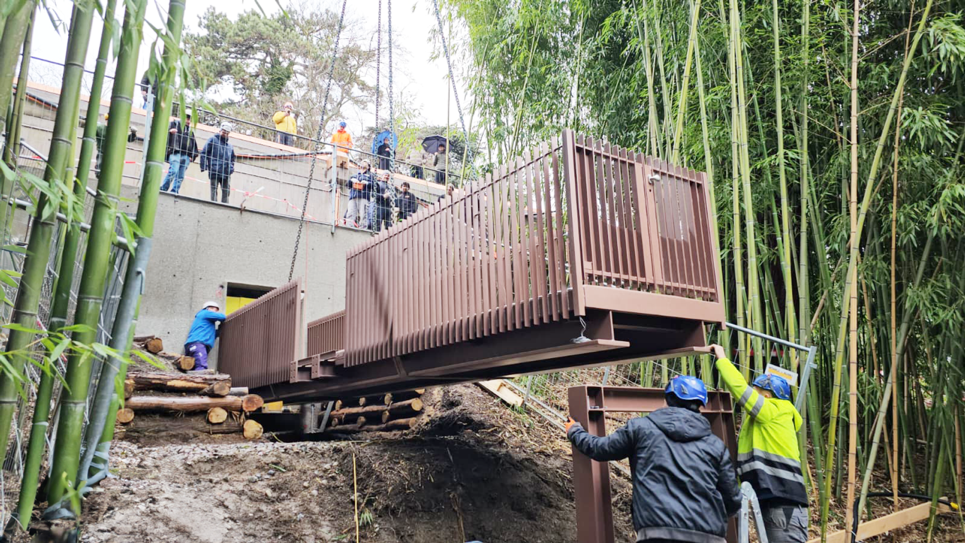 Eine neue Brücke wird gesetzt...
